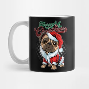 Merry Christmas sweet pug Mug